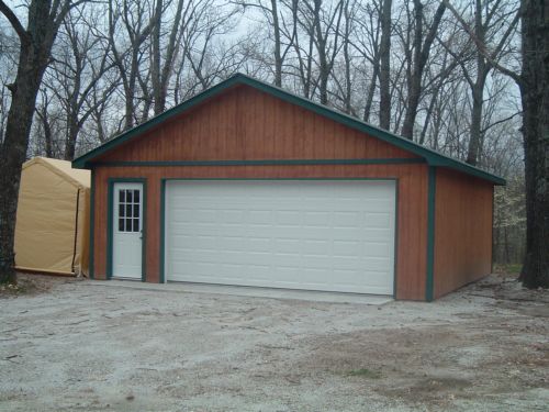24x24 Double Garage